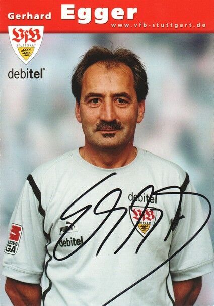 Autogramm Fussball | VfB Stuttgart | 2002 | Gerhard EGGER