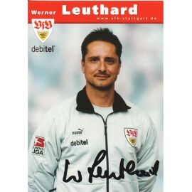 Autogramm Fussball | VfB Stuttgart | 2002 | Werner LEUTHARD