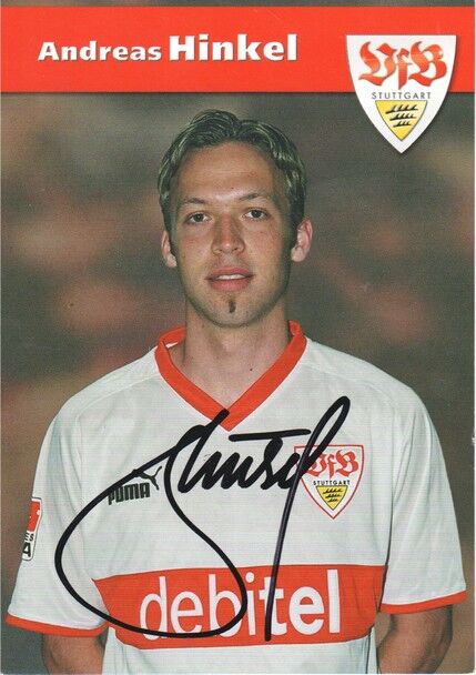Autogramm Fussball | VfB Stuttgart | 2003 | Andreas HINKEL