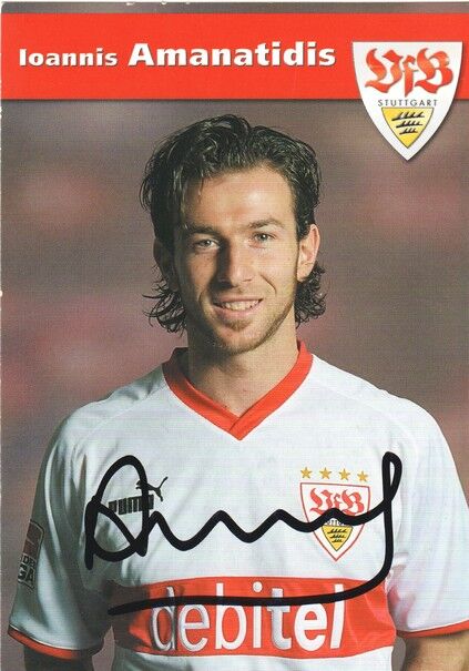 Autogramm Fussball | VfB Stuttgart | 2003 | Ioannis AMANATIDIS
