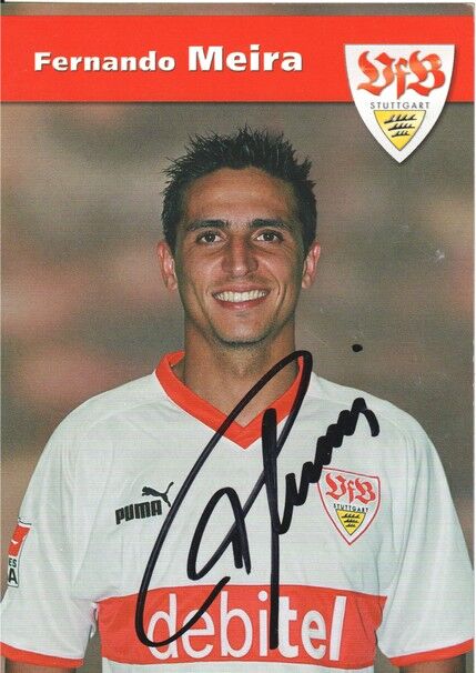 Autogramm Fussball | VfB Stuttgart | 2003 | Fernando MEIRA