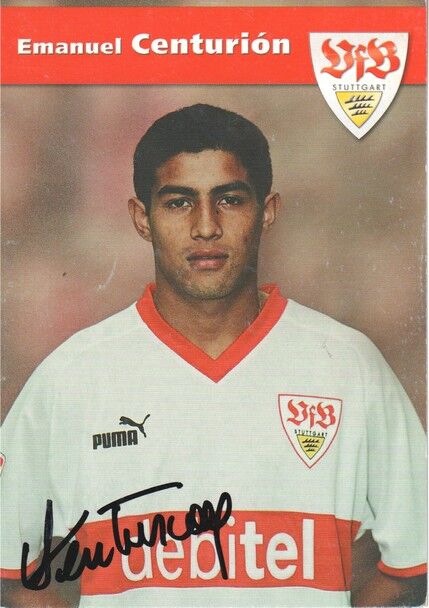 Autogramm Fussball | VfB Stuttgart | 2003 | Emanuel CENTURION