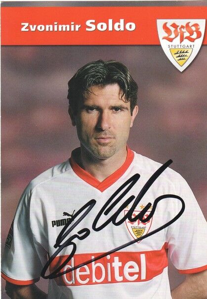 Autogramm Fussball | VfB Stuttgart | 2003 | Zvonimir SOLDO