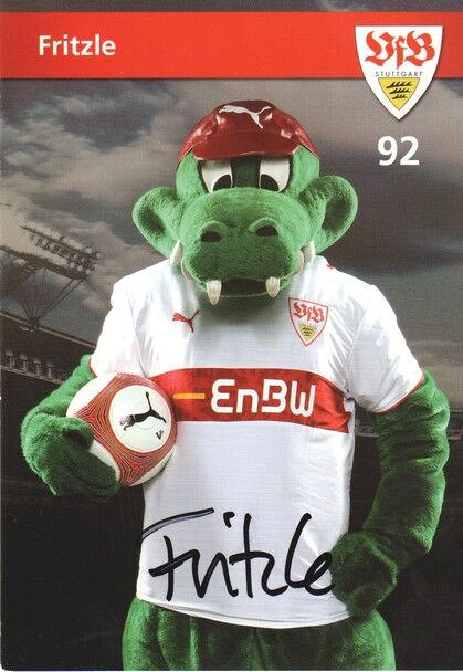 Autogramm Fussball | VfB Stuttgart | 2006 | FRITZLE (Maskottchen)