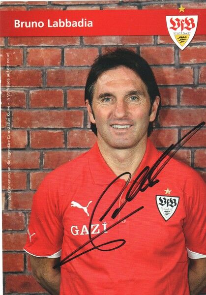 Autogramm Fussball | VfB Stuttgart | 2010 | Bruno LABBADIA