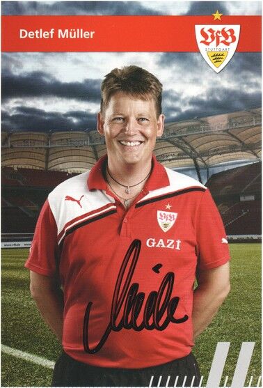 Autogramm Fussball | VfB Stuttgart | 2011 | Detlef MÜLLER
