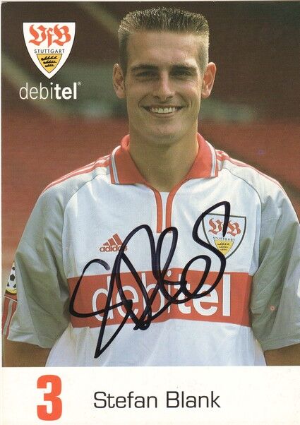 Autogramm Fussball | VfB Stuttgart | 2000 | Stefan BLANK