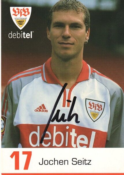 Autogramm Fussball | VfB Stuttgart | 2000 | Jochen SEITZ