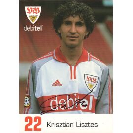 Autogramm Fussball | VfB Stuttgart | 2000 | Krisztian LISZTES