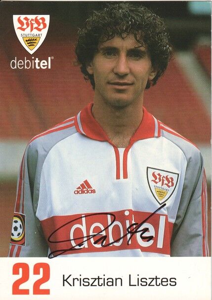 Autogramm Fussball | VfB Stuttgart | 2000 | Krisztian LISZTES