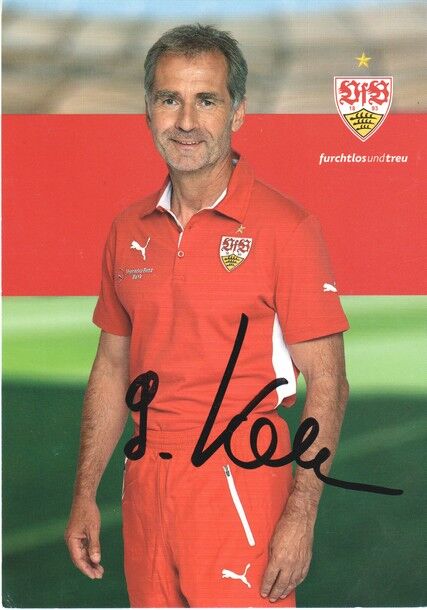 Autogramm Fussball | VfB Stuttgart | 2014 | Günter KERN