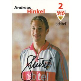 Autogramm Fussball | VfB Stuttgart | 2001 | Andreas HINKEL