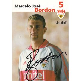Autogramm Fussball | VfB Stuttgart | 2001 | Marcelo Jose BORDON