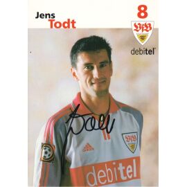 Autogramm Fussball | VfB Stuttgart | 2001 | Jens TODT