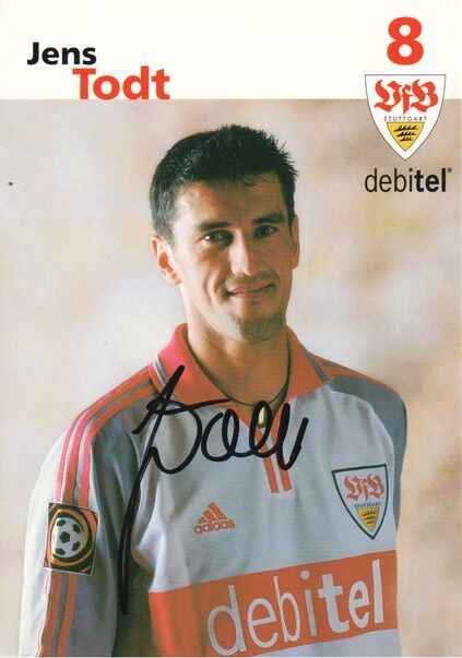 Autogramm Fussball | VfB Stuttgart | 2001 | Jens TODT