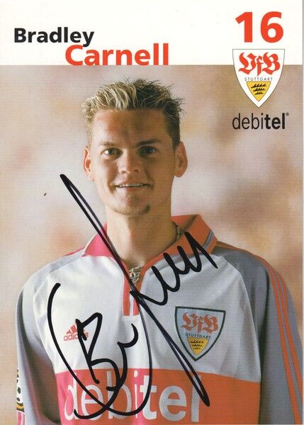Autogramm Fussball | VfB Stuttgart | 2001 | Bradley CARNELL
