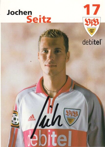 Autogramm Fussball | VfB Stuttgart | 2001 | Jochen SEITZ
