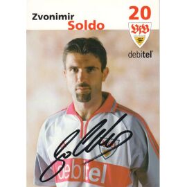 Autogramm Fussball | VfB Stuttgart | 2001 | Zvonimir SOLDO