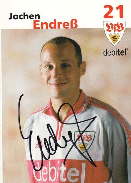 Autogramm Fussball | VfB Stuttgart | 2001 | Jochen ENDRESS
