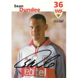 Autogramm Fussball | VfB Stuttgart | 2001 | Sean DUNDEE