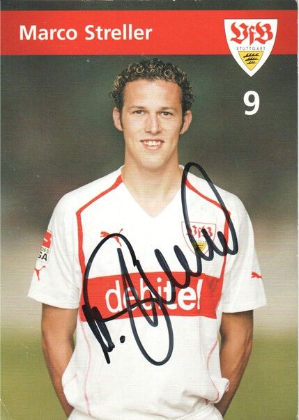Autogramm Fussball | VfB Stuttgart | 2004 | Marco STRELLER