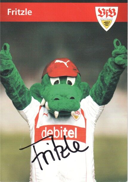 Autogramm Fussball | VfB Stuttgart | 2004 | FRITZLE (Maskottchen)