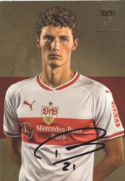 Autogramm Fussball | VfB Stuttgart | 2018 | Benjamin PAVARD
