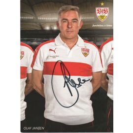 Autogramm Fussball | VfB Stuttgart | 2016 | Olaf JANSSEN
