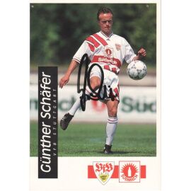 Autogramm Fussball | VfB Stuttgart | 1994 | Günther SCHÄFER