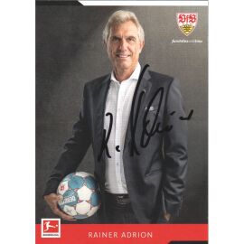 Autogramm Fussball | VfB Stuttgart | 2021 | Rainer ADRION