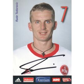Autogramm Fussball | 1. FC Nürnberg | 2002 | Rade TODOROVIC