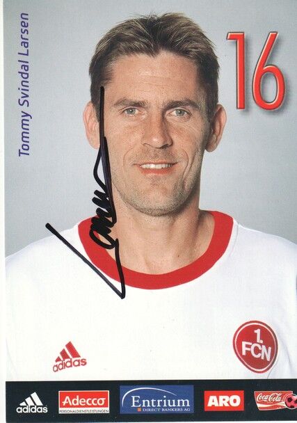 Autogramm Fussball | 1. FC Nürnberg | 2002 | Tommy SVINDAL LARSEN