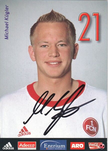 Autogramm Fussball | 1. FC Nürnberg | 2002 | Michael KÜGLER
