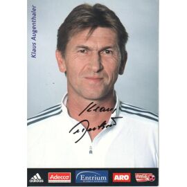 Autogramm Fussball | 1. FC Nürnberg | 2002 | Klaus AUGENTHALER