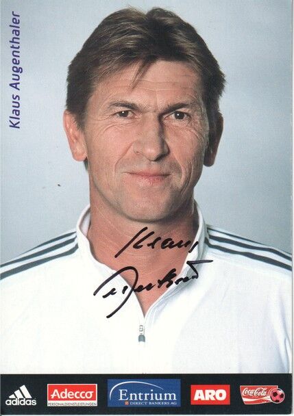Autogramm Fussball | 1. FC Nürnberg | 2002 | Klaus AUGENTHALER