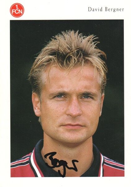Autogramm Fussball | 1. FC Nürnberg | 2000 NE | David BERGNER