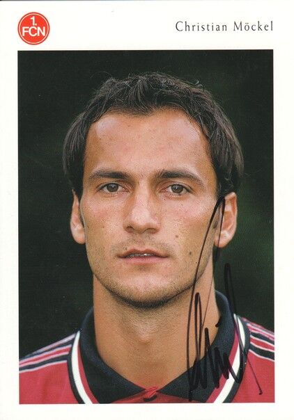 Autogramm Fussball | 1. FC Nürnberg | 2000 NE | Christian MÖCKEL