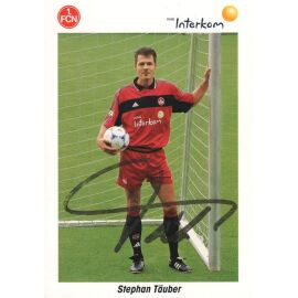 Autogramm Fussball | 1. FC Nürnberg | 1999 | Stephan TÄUBER