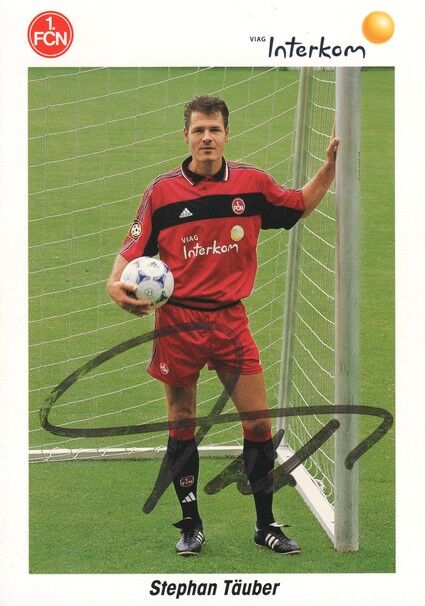 Autogramm Fussball | 1. FC Nürnberg | 1999 | Stephan TÄUBER