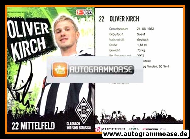 Autogramm Fussball | Borussia Mönchengladbach | 2006 | Oliver KIRCH