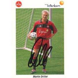 Autogramm Fussball | 1. FC Nürnberg | 1999 | Martin DRILLER