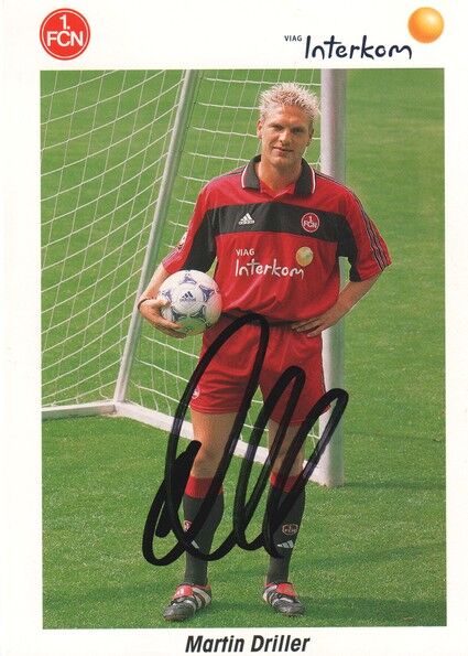 Autogramm Fussball | 1. FC Nürnberg | 1999 | Martin DRILLER
