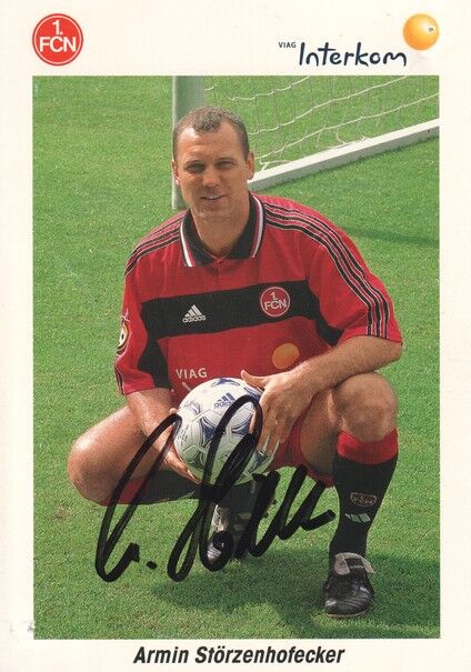 Autogramm Fussball | 1. FC Nürnberg | 1999 | Armin STÖRZENHOFECKER