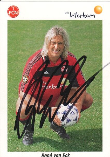 Autogramm Fussball | 1. FC Nürnberg | 1999 | Rene VAN ECK