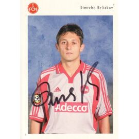 Autogramm Fussball | 1. FC Nürnberg | 2000 | Dimtcho BELIAKOV