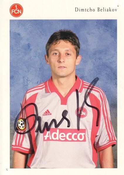 Autogramm Fussball | 1. FC Nürnberg | 2000 | Dimtcho BELIAKOV