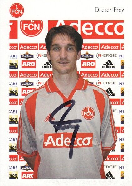 Autogramm Fussball | 1. FC Nürnberg | 2000 | Dieter FREY