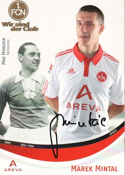 Autogramm Fussball | 1. FC Nürnberg | 2010 | Marek MINTAL