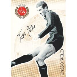 Autogramm Fussball | 1. FC Nürnberg | 1961 Retro | Tasso WILD