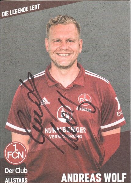Autogramm Fussball | 1. FC Nürnberg | 2007 TM | Andreas WOLF